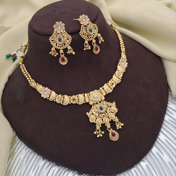 Necklace with Earrings NE003