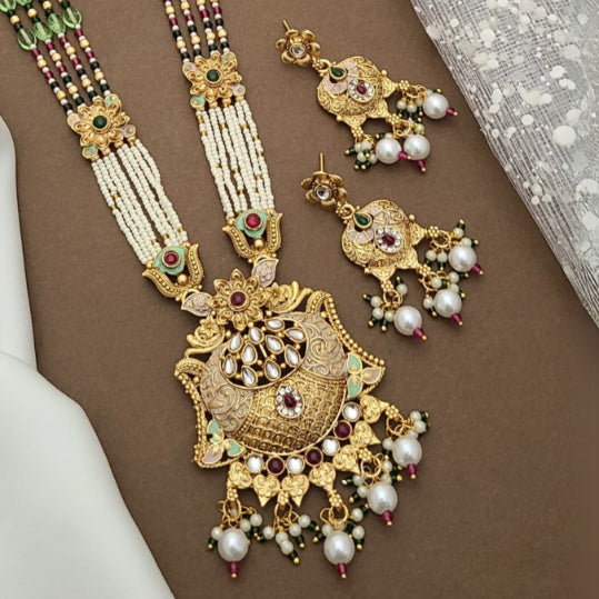 Long Necklace Set LNS041