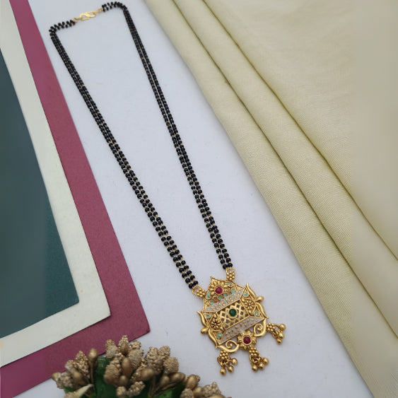 Mangalsutra With Double Chain | MSD023