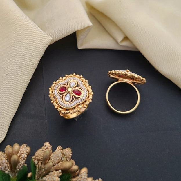 Adjustable Golden Rings GR005