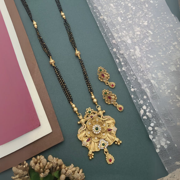 Long Mangalsutra Set LMS005
